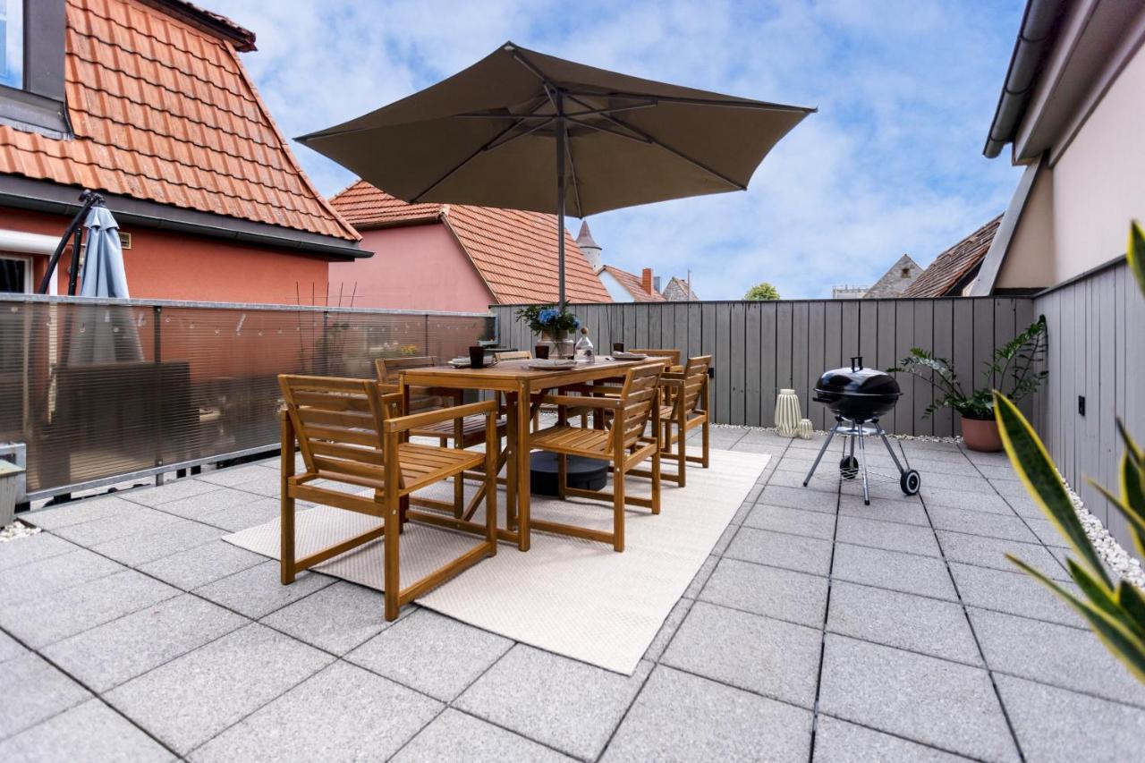 Homie Stay Badgasse - Fewos Am Main Mit Dachterrasse & Fahrradgarage Ochsenfurt Extérieur photo